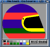 Crash Helmet Colours